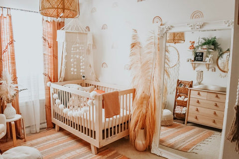 Nursery Organization. Boho Nursery