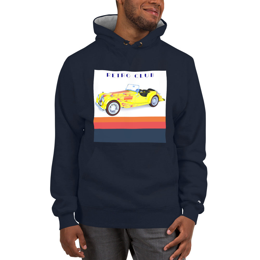 retro champion hoodie