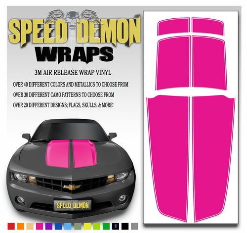 Pink Camaro Stripes Kit 2010-2015