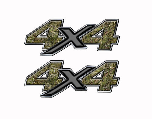4x4 Truck Bed Camo Decal Bass Fishing Camouflage