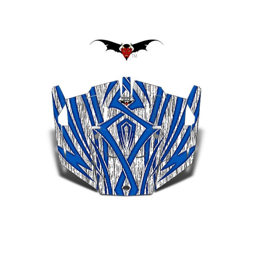 RZR 900 XC HOOD WRAP -  TRIBAL FURY BLUE