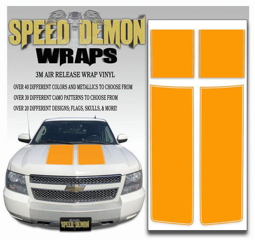 Chevrolet Avalanche Stripes - Orange 2007-2013 - Expert