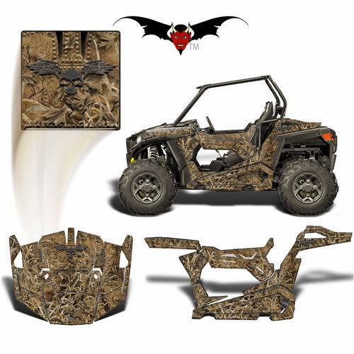 RZR 1000 XP GRAPHICS WRAP -  DEAD DUCK CAMOUFLAGE