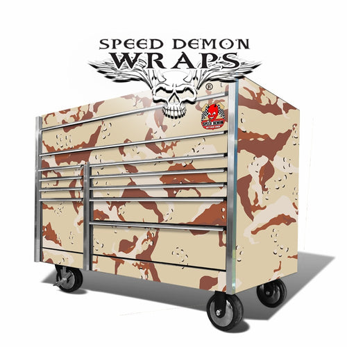 Snap On Toolbox Desert Camouflage Wraps 7022