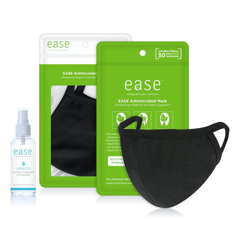 EASETM Antimicrobial Mask Care Pack (Mask + Spray)