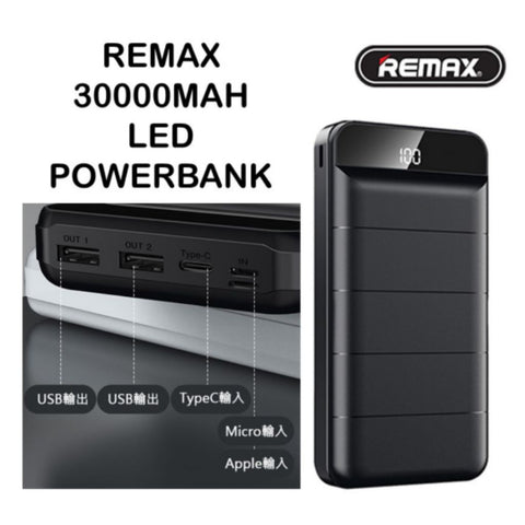 PRODA REMAX RPP – 141 30,000mAh Power Bank. Copyright © REMAX