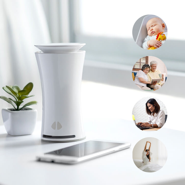 uHoo Indoor Air Sensor - Protect your loved ones from allergens and toxins, Manage What You Measure in terms of air quality