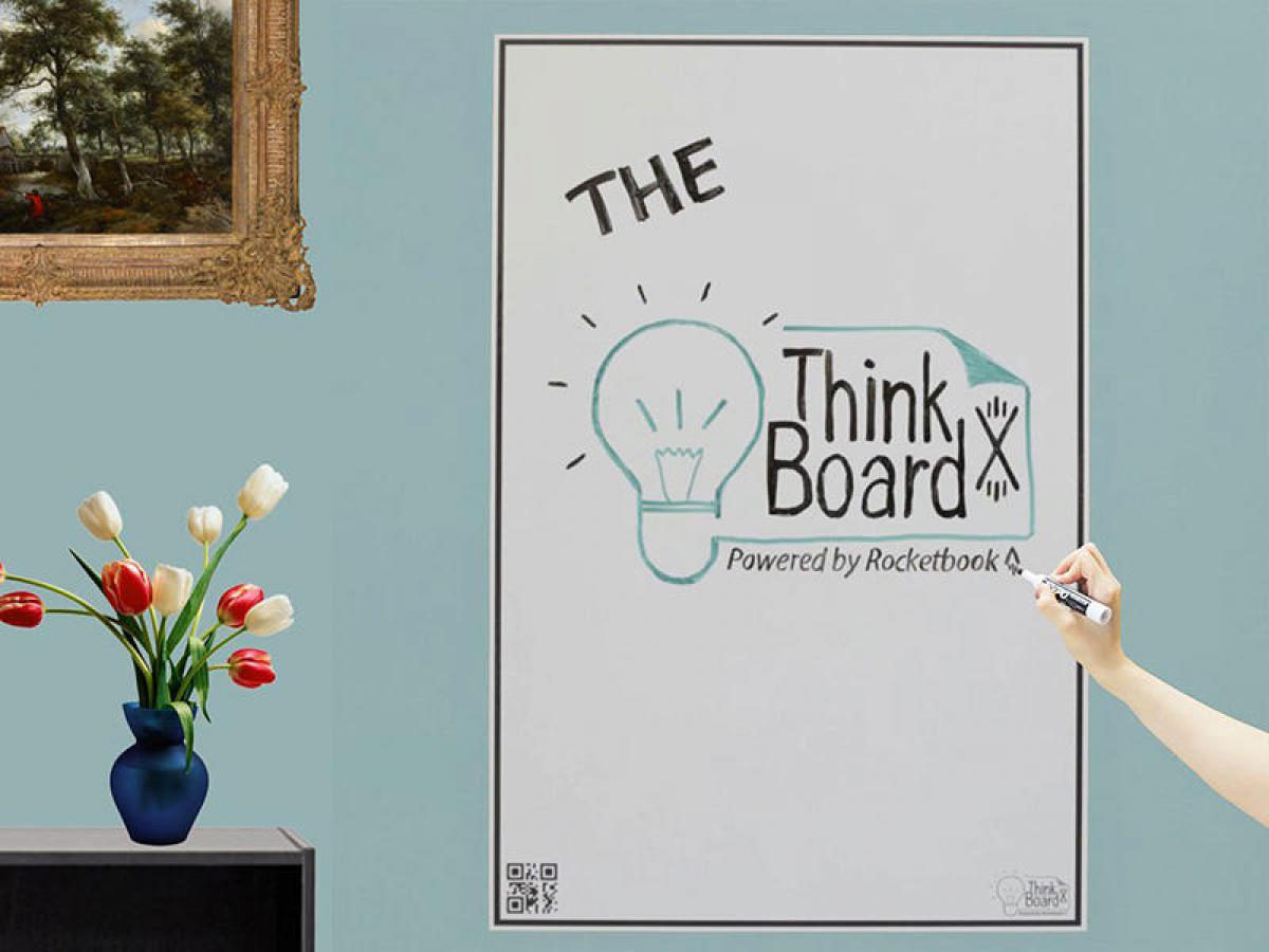 Rocketbook launches a peel-and-stick whiteboard for just $12 - Gearbrain