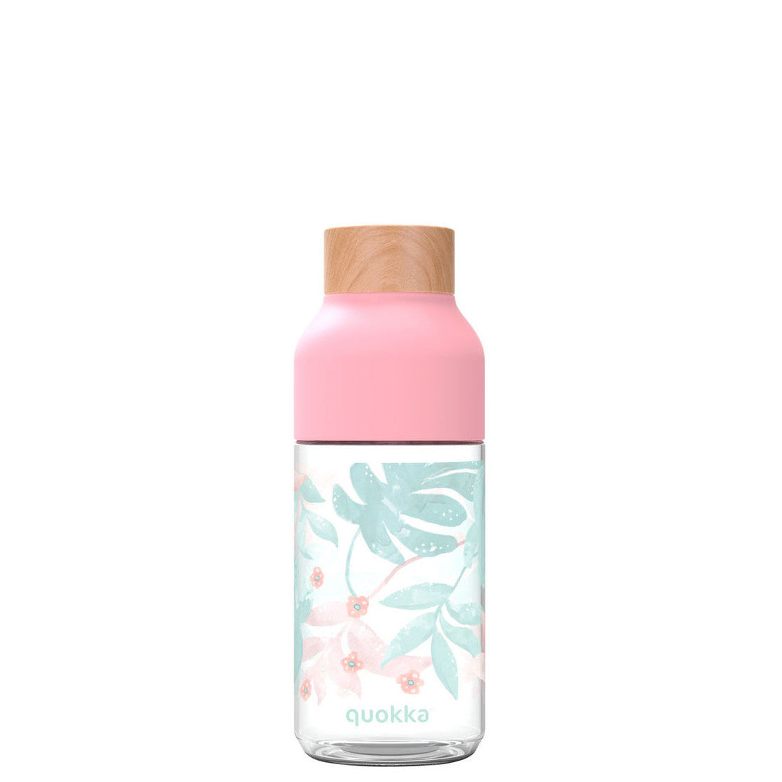 Quokka Botella Tritan Ice Pink Botanical 570ml (st12) - Regaliz  Distribuciones Español