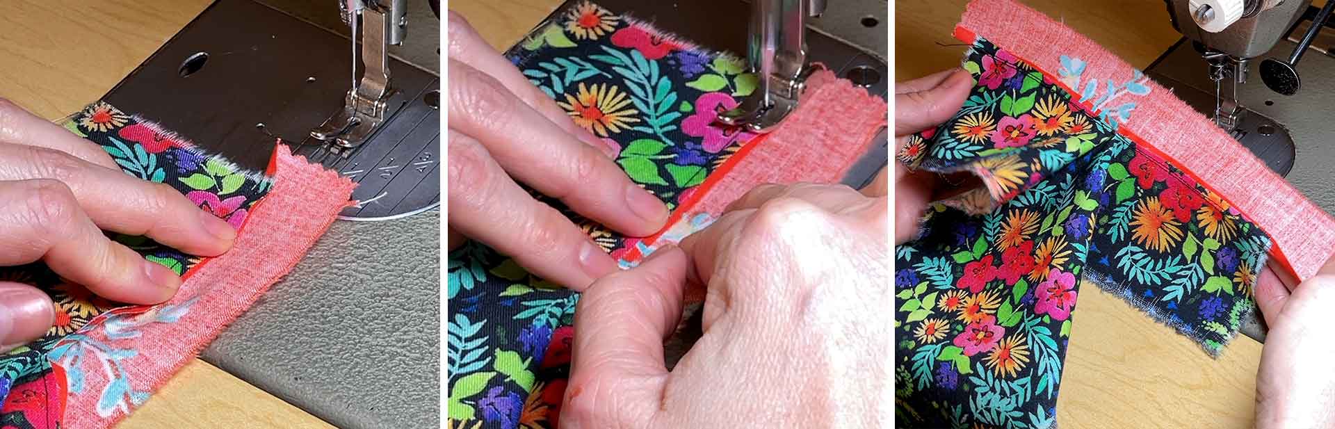 How to sew a continuous bound placket—step 4