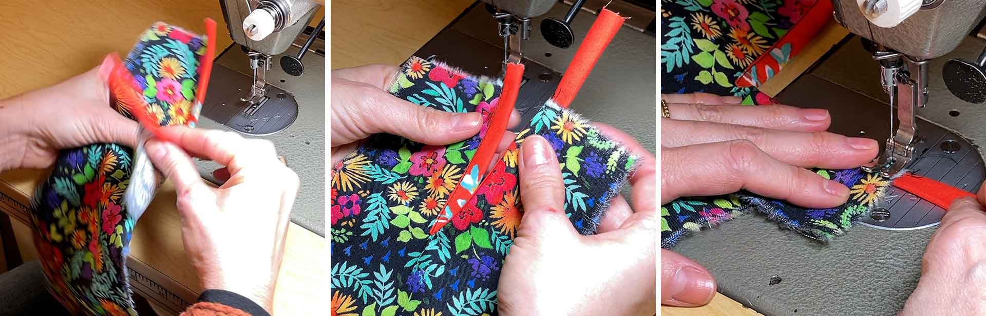 How to sew a continuous bound placket—step 6