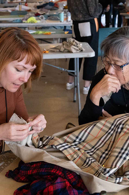 How to Alter and Repair Garments with Lauren Taylor—A new intensive sewing class at Workroom Social