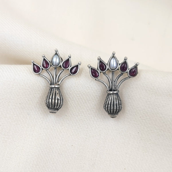 Silver Jewelry Earrings by Jauhri 92.5 Silver - Kalash Earrings