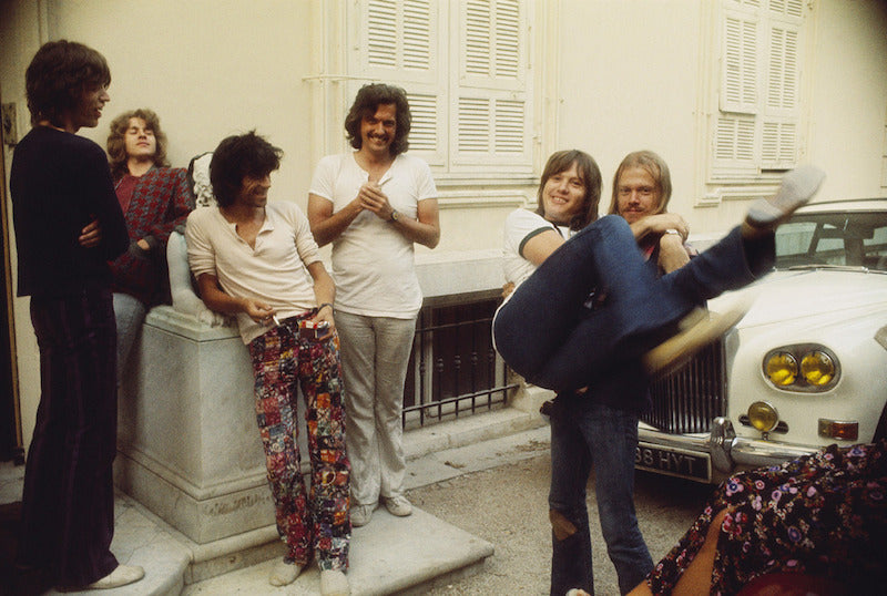 Bobby Keys with Jim Price and the Rolling Stones