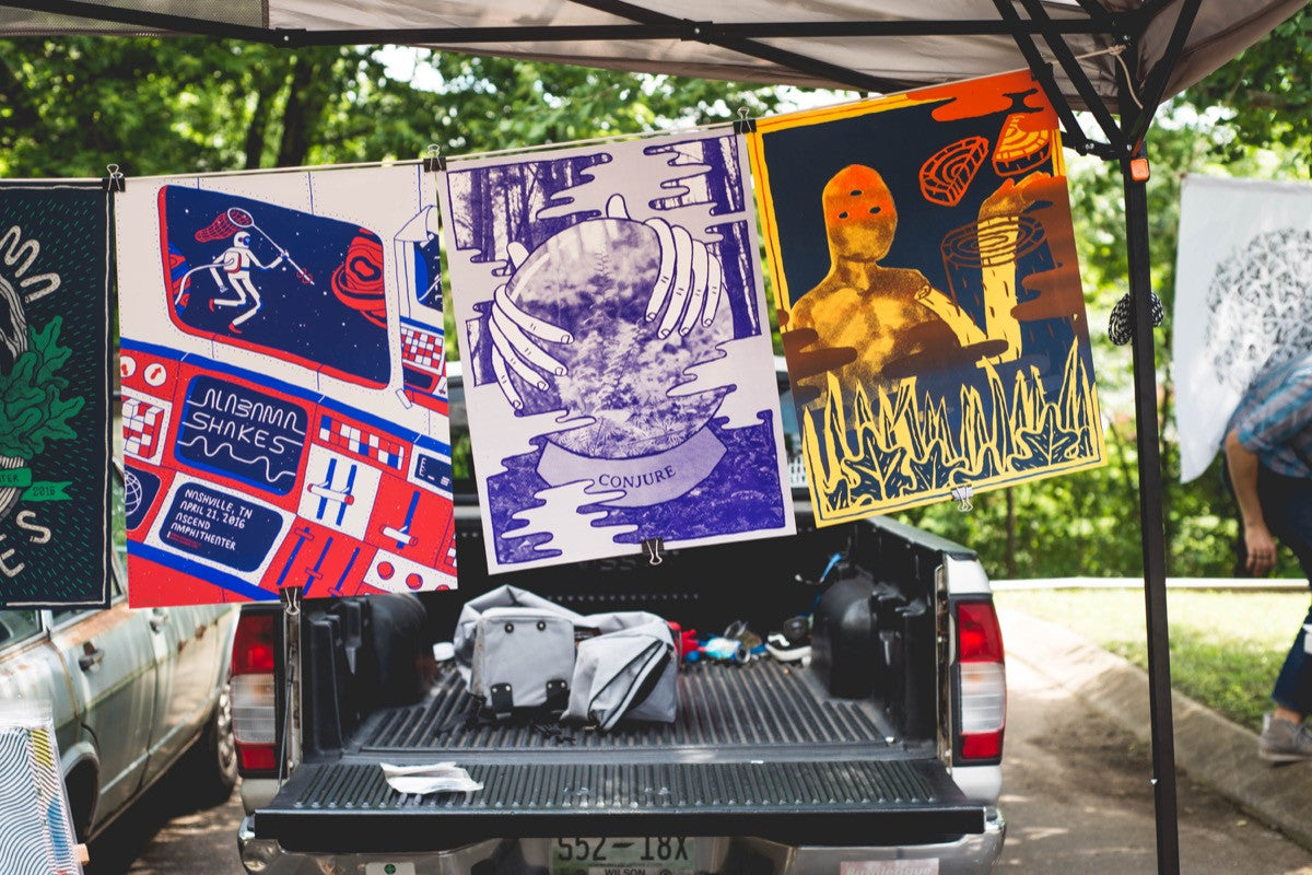 scenes from our first-ever music festival, Fuzz Fest