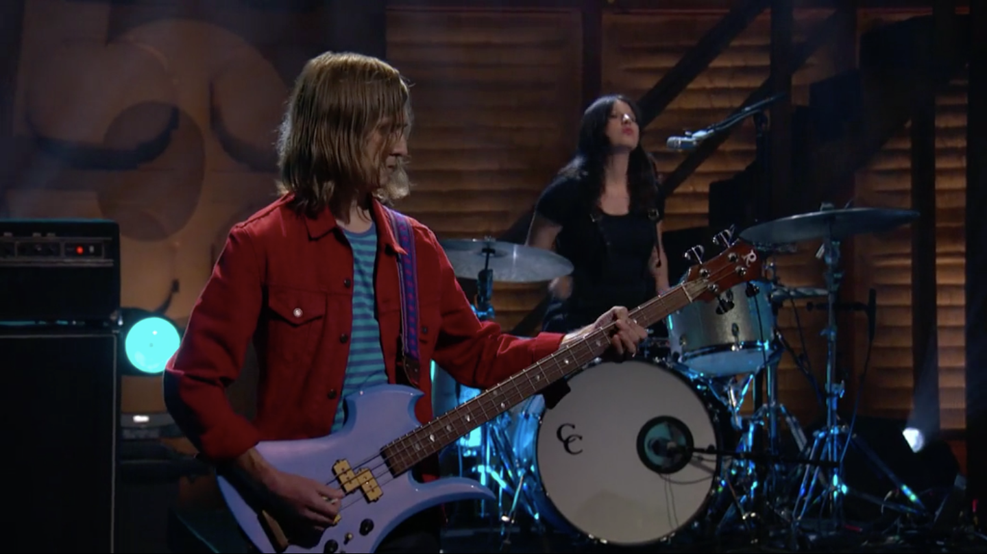 Rob Laakso on Conan with Kurt Vile and the Violators