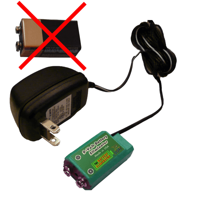 9 Volt Eliminators - Battery Replacement - Battery Eliminator