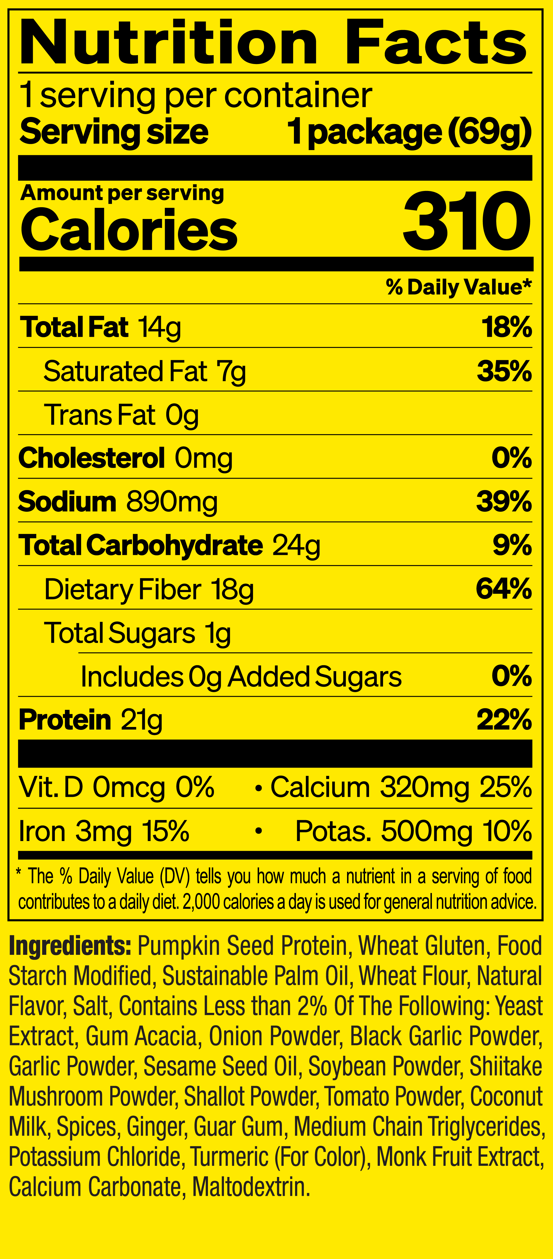 Nutrition Facts