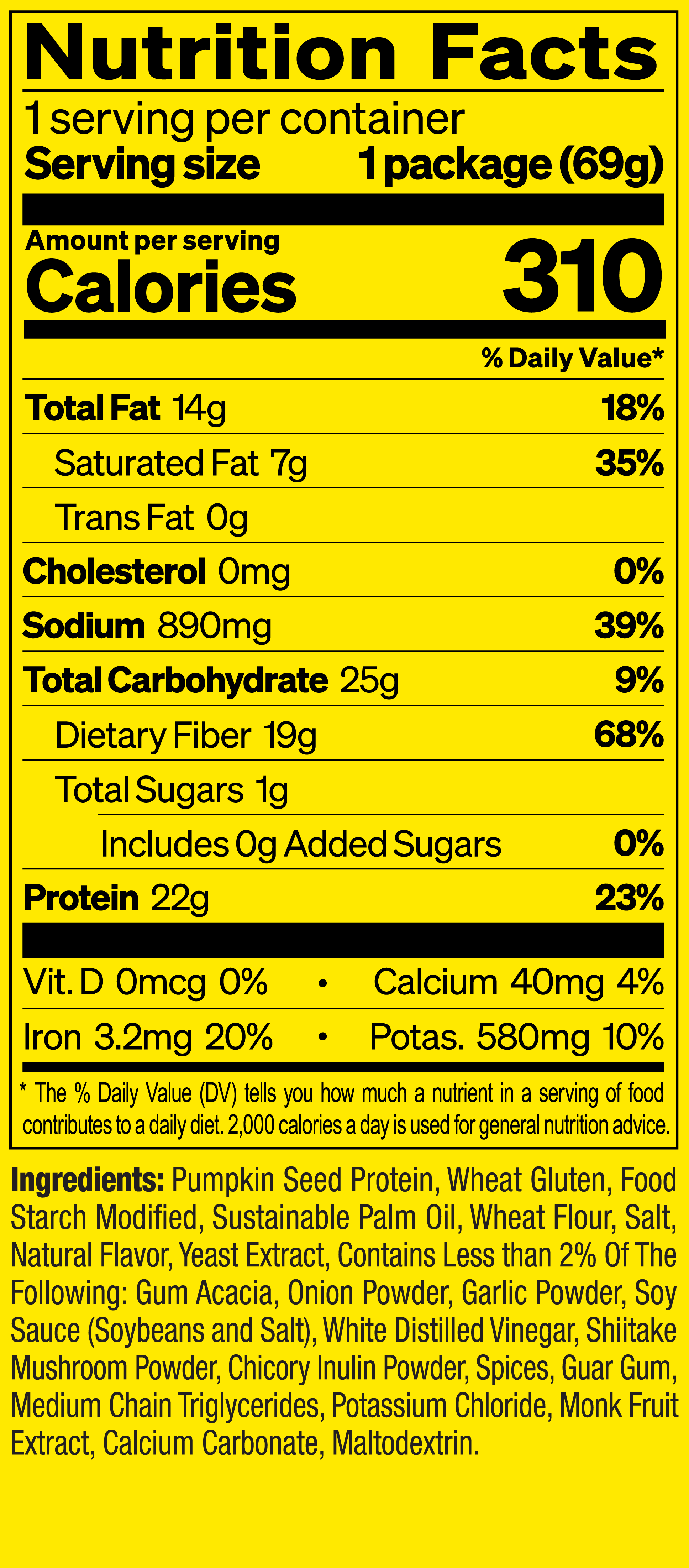 Nutrition Facts