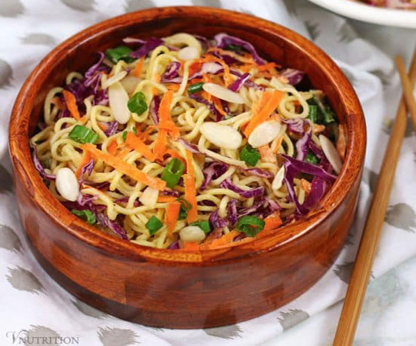 Vegetarian ramen recipes: Noodle Salad