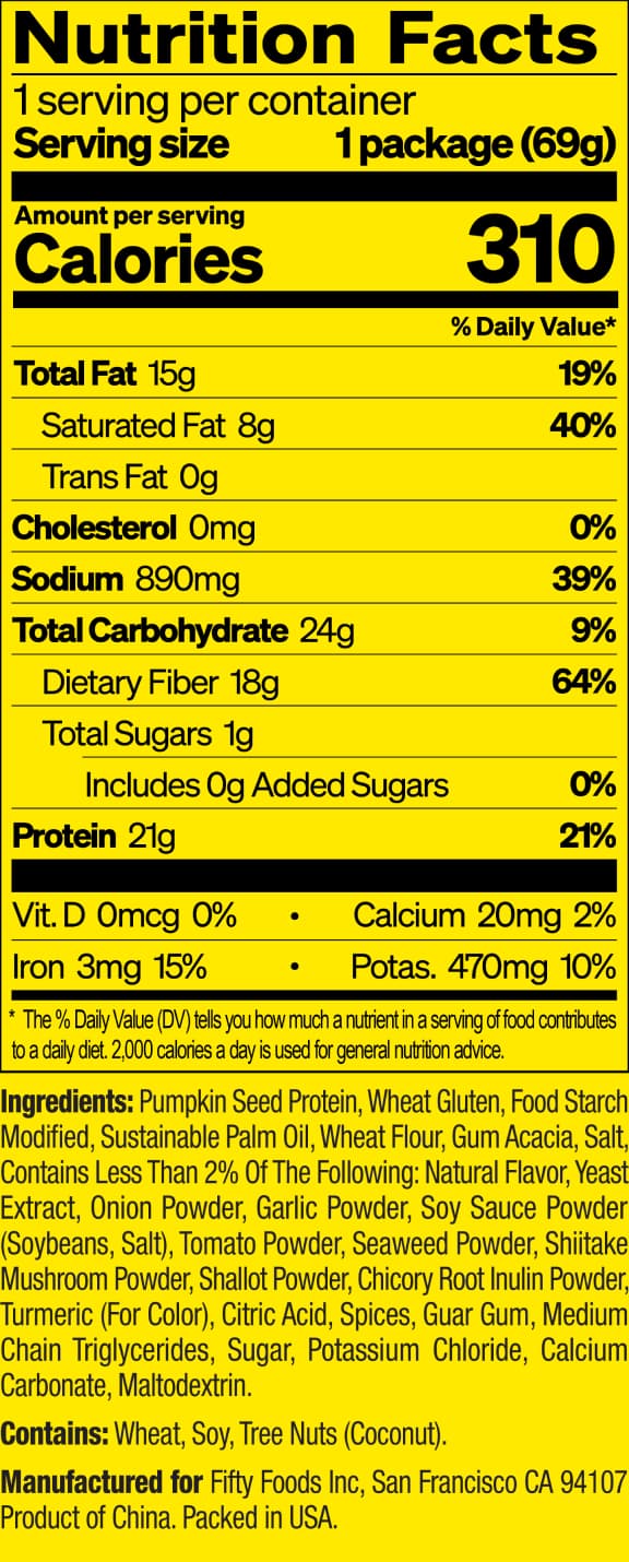 Nutrition Facts