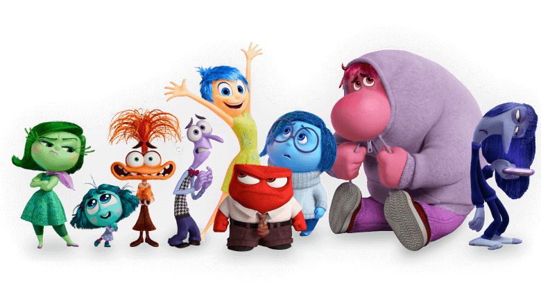 Disney/Pixar Inside Out 2 characters