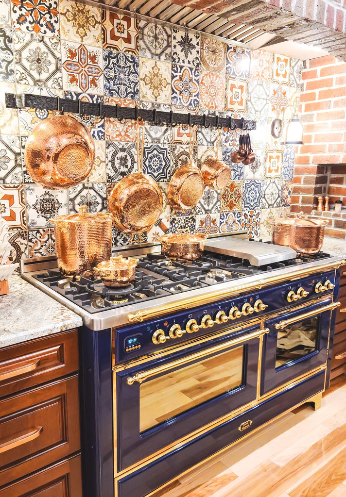 Italian copper kitchenware and artisan cookware