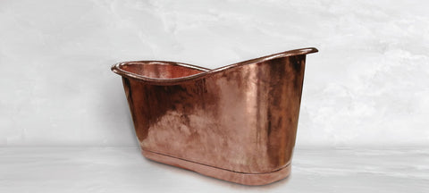 Hammered Copper Bathtub Amoretti Brothers