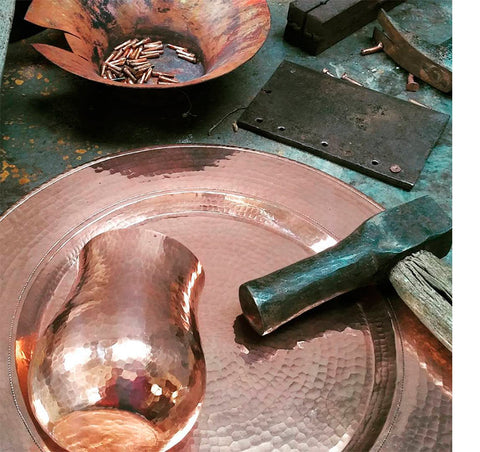 Hammered Copper