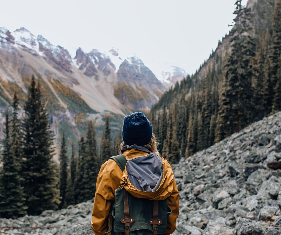 Image of woman hiking