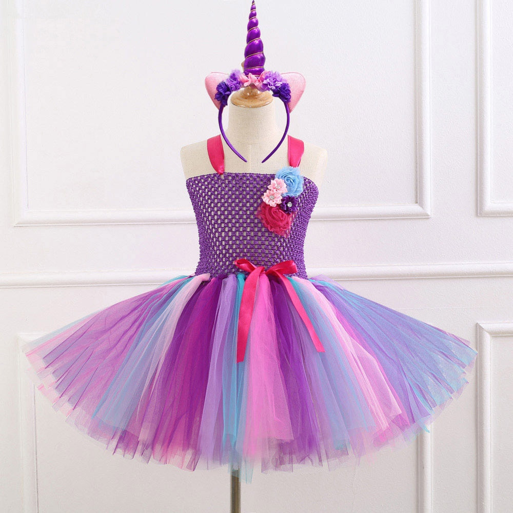 rainbow princess dress