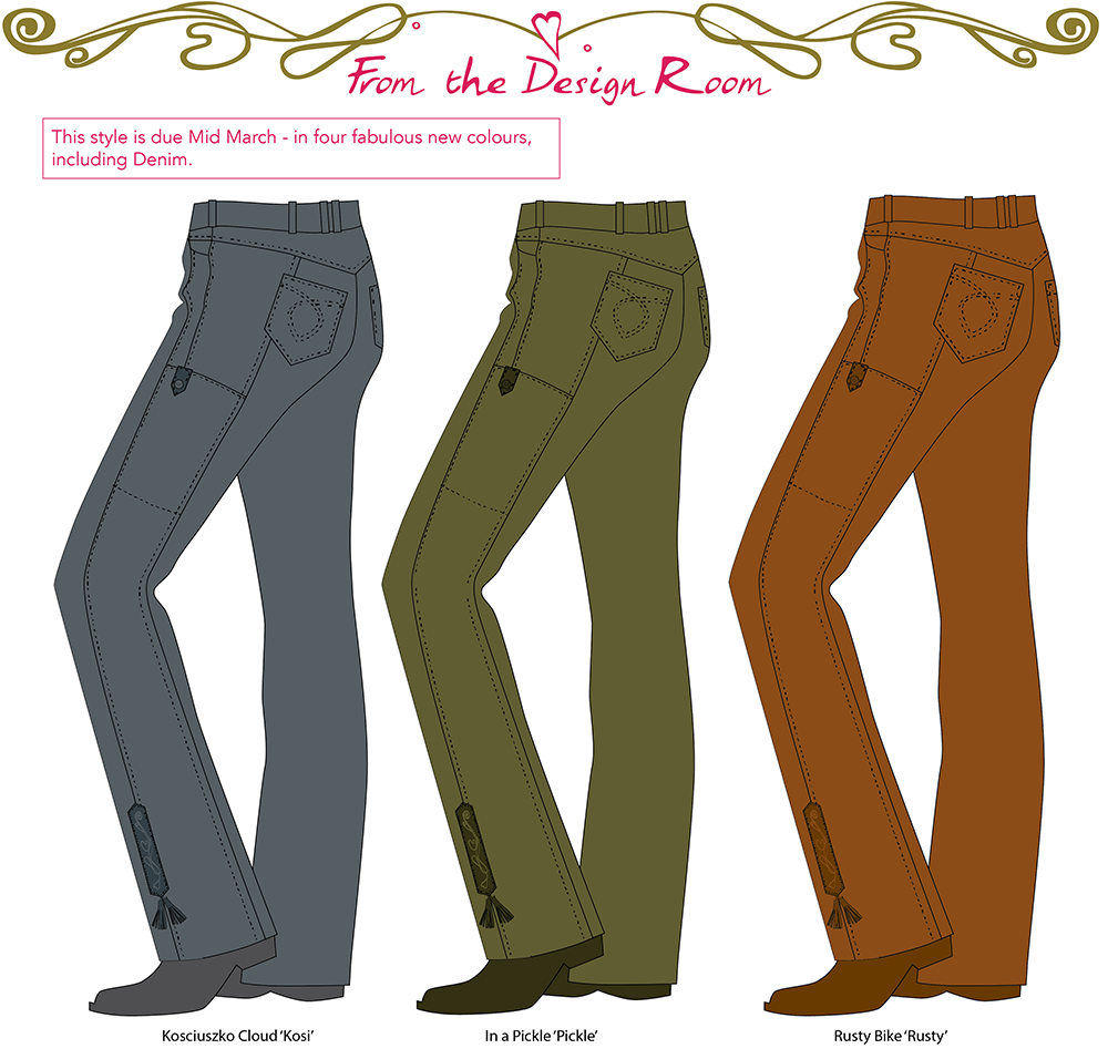 Final line drawings TukTuk riding jeans style #276