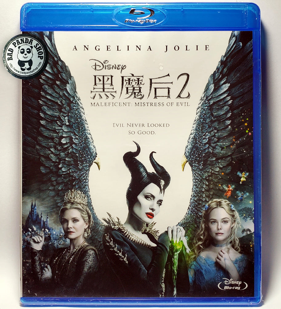 Bad Panda Shop — Maleficent: Mistress of Evil Blu-Ray (2019) 黑魔后2 (Region  Free) (Hong K