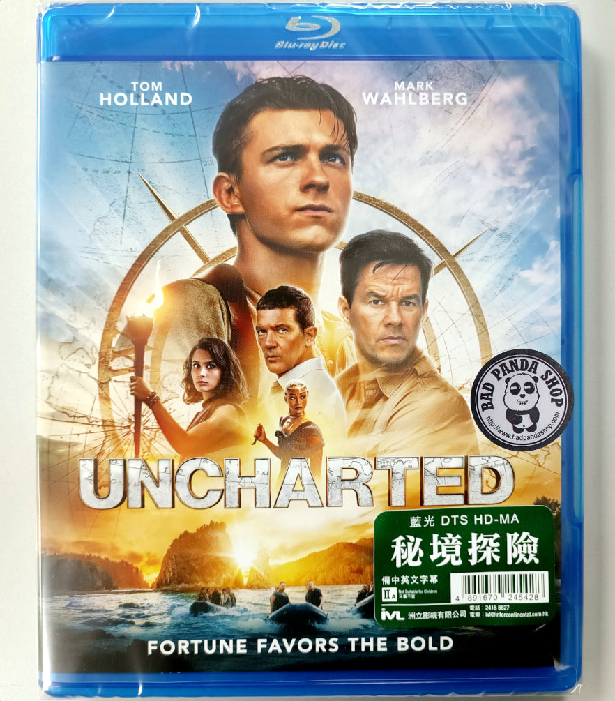 Uncharted - Blu-ray - Ruben Fleischer - Tom Holland;Mark Wahlberg