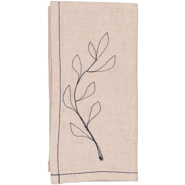 Hemp Leaf Napkins (set of 4)