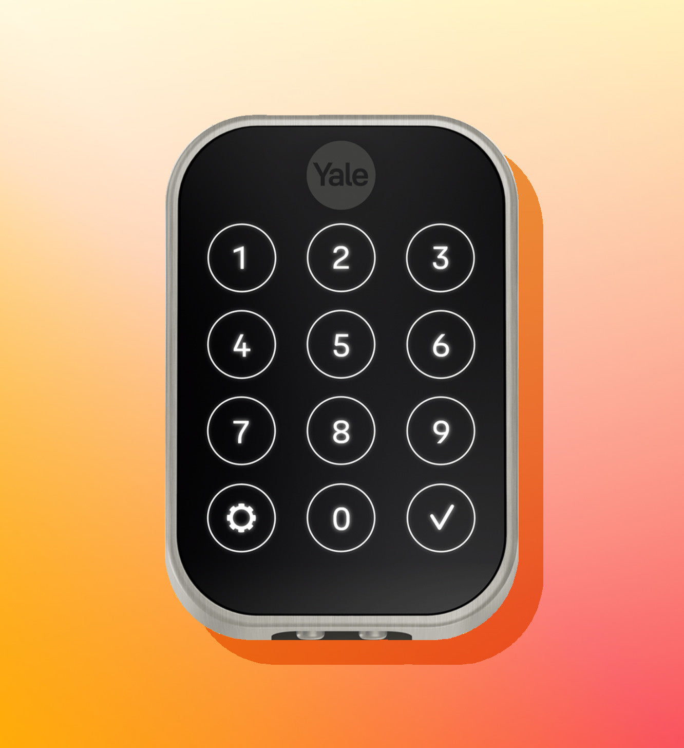Yale Assure Lock 2 Touch Smart Lock - Keyfree Wi-Fi Satin Nickel 