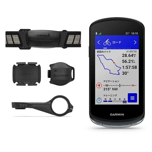 2021新発 GARMIN GARMIN 1040 EDGE ソーラー充電非対応 1040 センサー