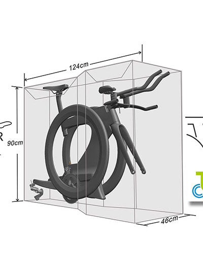 キャスター4個は付属しますかQbicle バイクポーター for TT