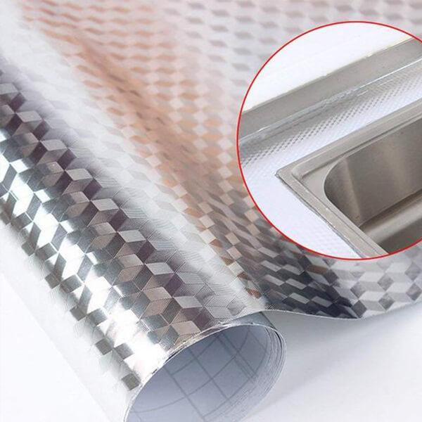 Dirt-Proof Wall Sticker -Aluminum Foil Self Adhesive