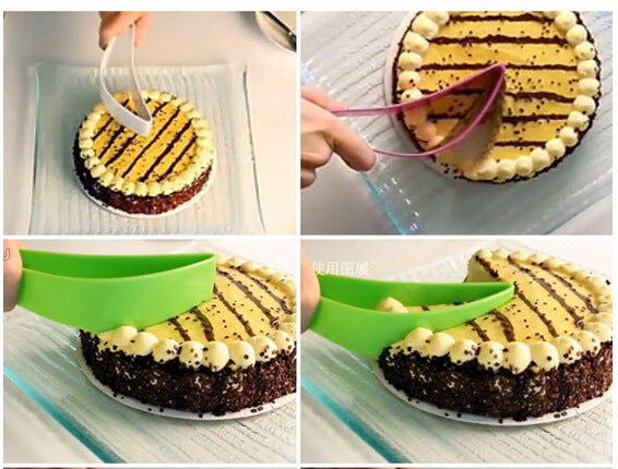 Leaf Shape Cake Cutter - Cake Serve Knife