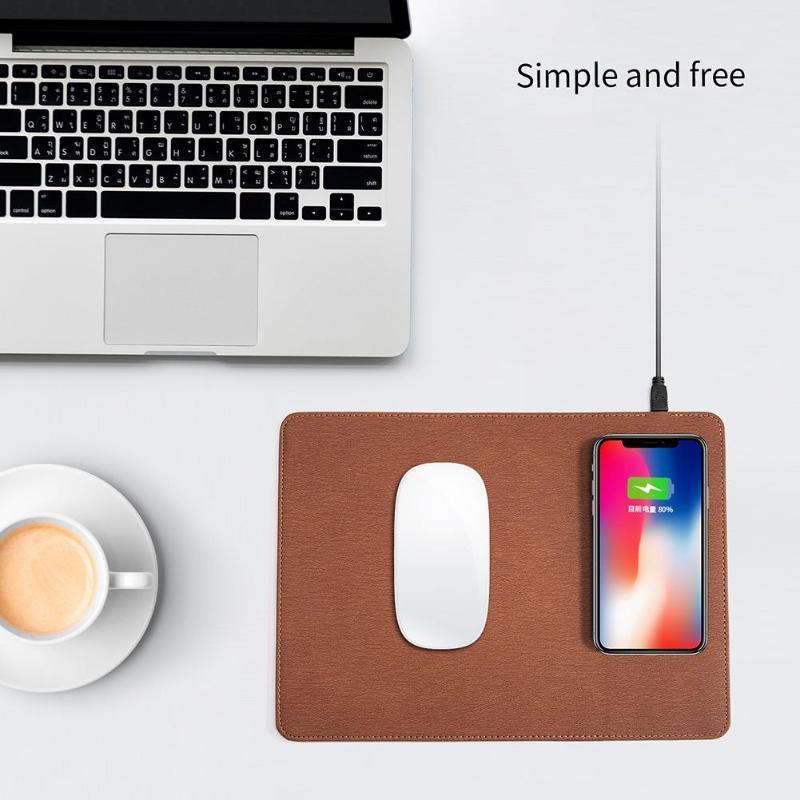 【50%OFF TODAY】-Wireless Charging Mouse Pad