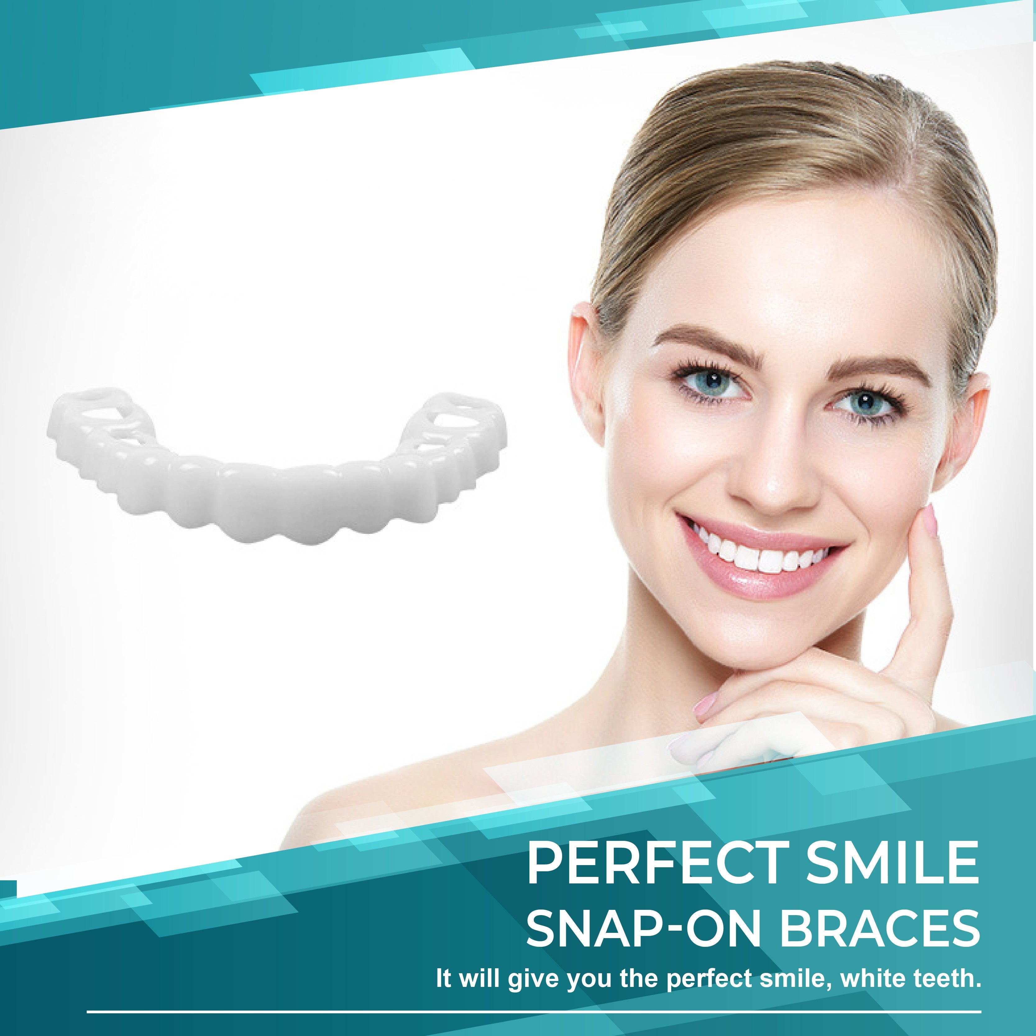 【IMITED SALE】-Perfect Smile Snap-On Braces