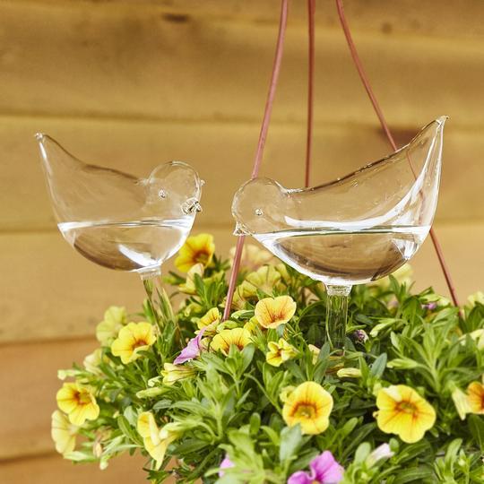 3 Pcs Self-Watering Crystal Bird For Garden