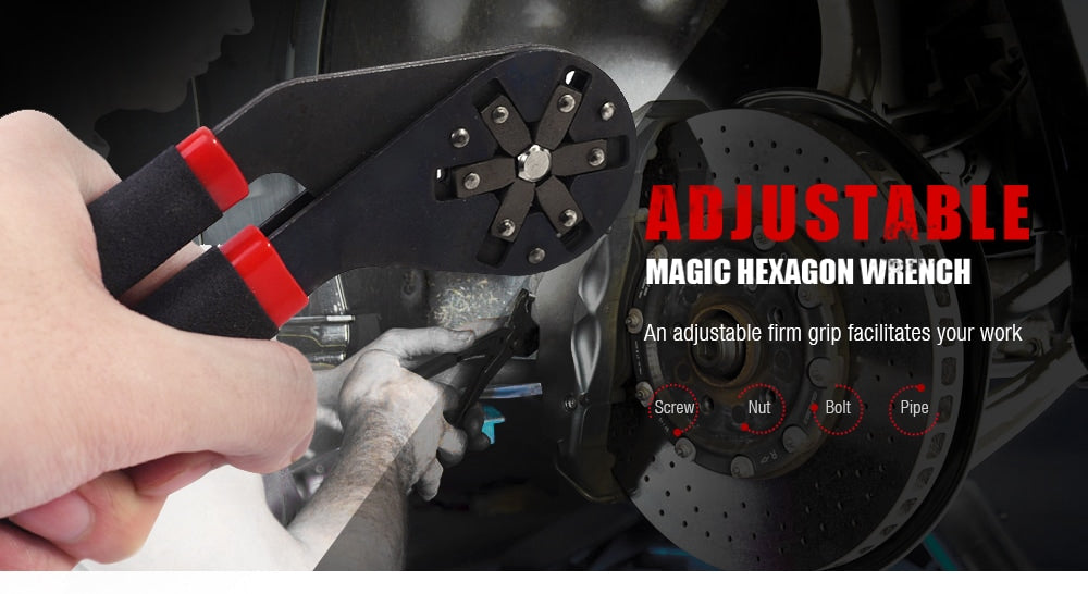 Adjustable Hexagon Wrench Set