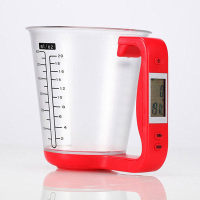 Digital Kitchen Scale Measuring Cup