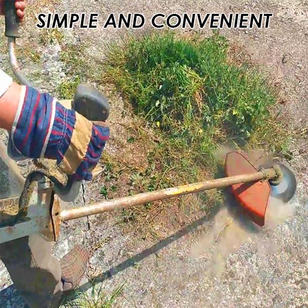 Break-proof Rounded Edge Weed Trimmer Edge