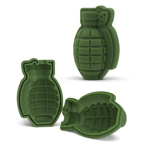 3D Grenade Ice Mold