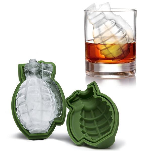 3D Grenade Ice Mold