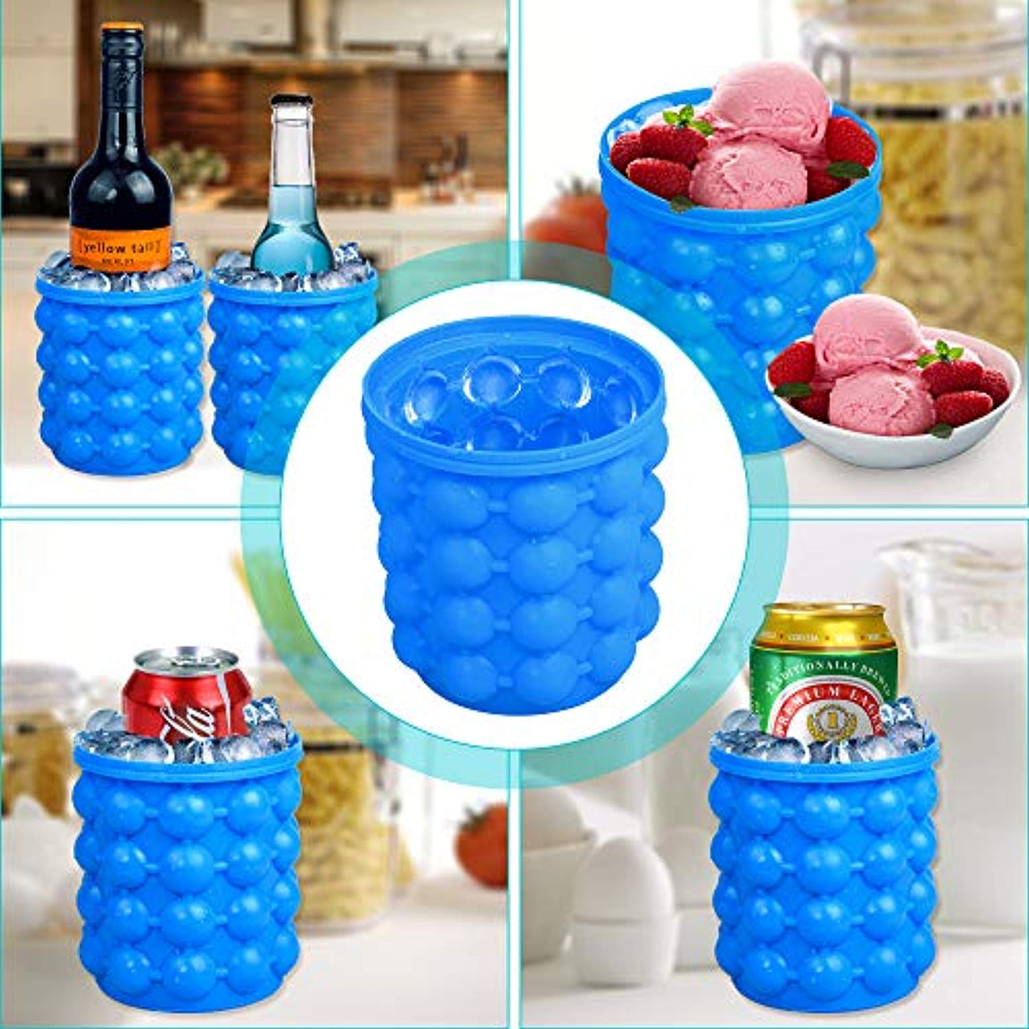 Space Saving Ice Cube Maker,Silicon Ice Cube Maker