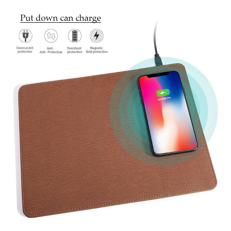 【50%OFF TODAY】-Wireless Charging Mouse Pad